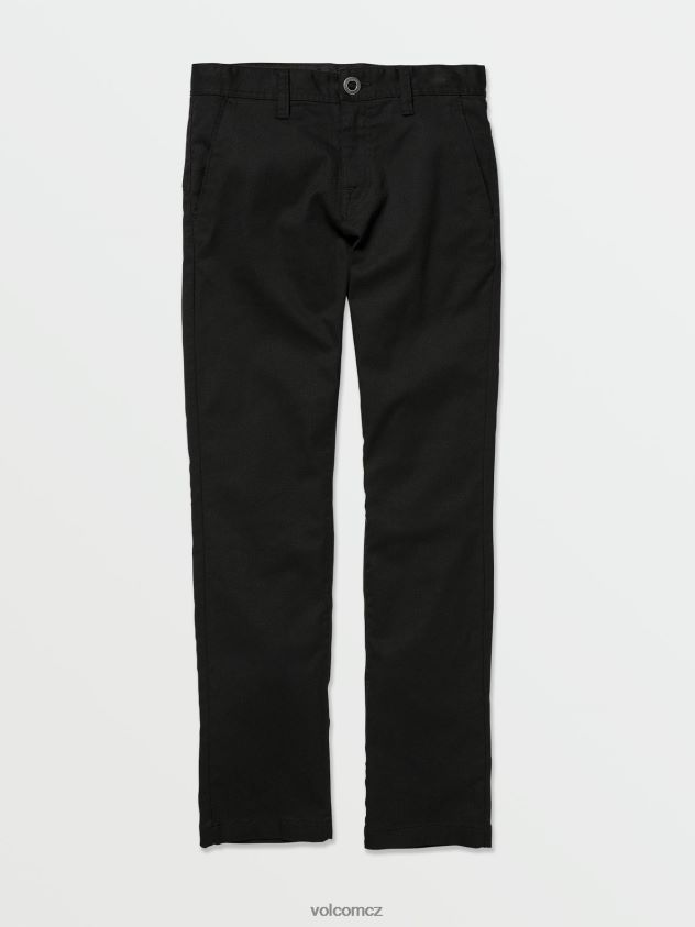 cz Volcom chlapci oblečení Frickin moderní strečové chino kalhoty Černá 6Z0N201263