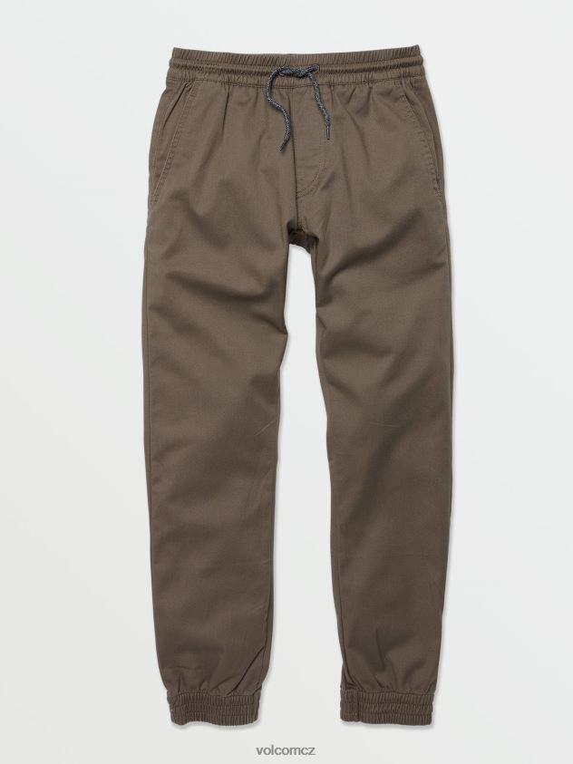 cz Volcom chlapci oblečení Frickin slim jogger kalhoty houba 6Z0N201262