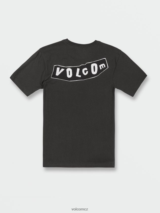 cz Volcom chlapci oblečení Original triko s krátkým rukávem vintage černá 6Z0N201119