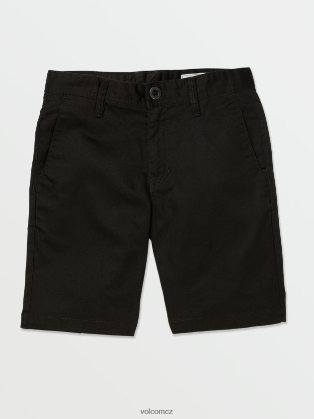 cz Volcom chlapci oblečení frickin chino šortky Černá 6Z0N201208