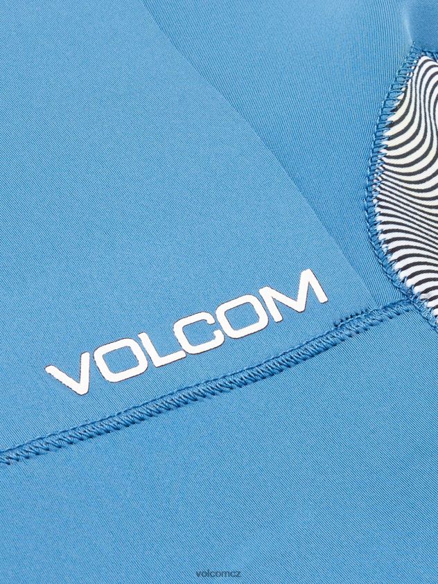 cz Volcom chlapci oblečení modulátor 2mm náprsní zip s krátkým rukávem fullsuit cruzer blue 6Z0N201366