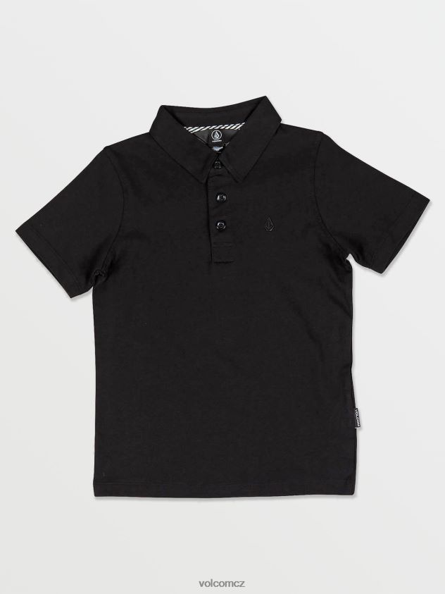 cz Volcom chlapci oblečení wowzer polo tričko s krátkým rukávem Černá 6Z0N201176