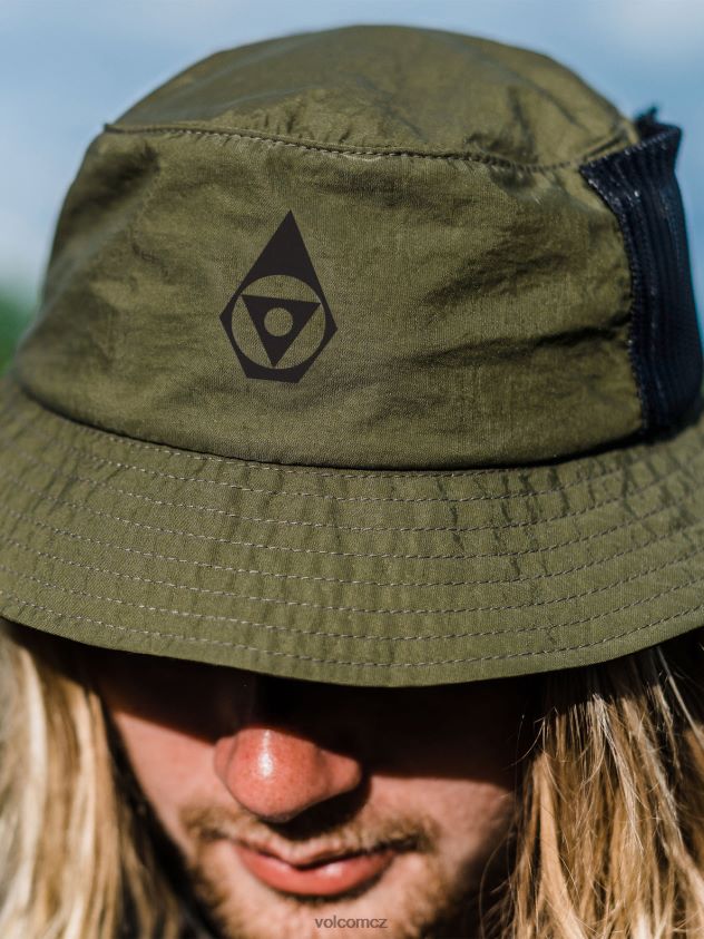 cz Volcom muži Příslušenství skate vitals alec majerus bucket hat válečný 6Z0N20401