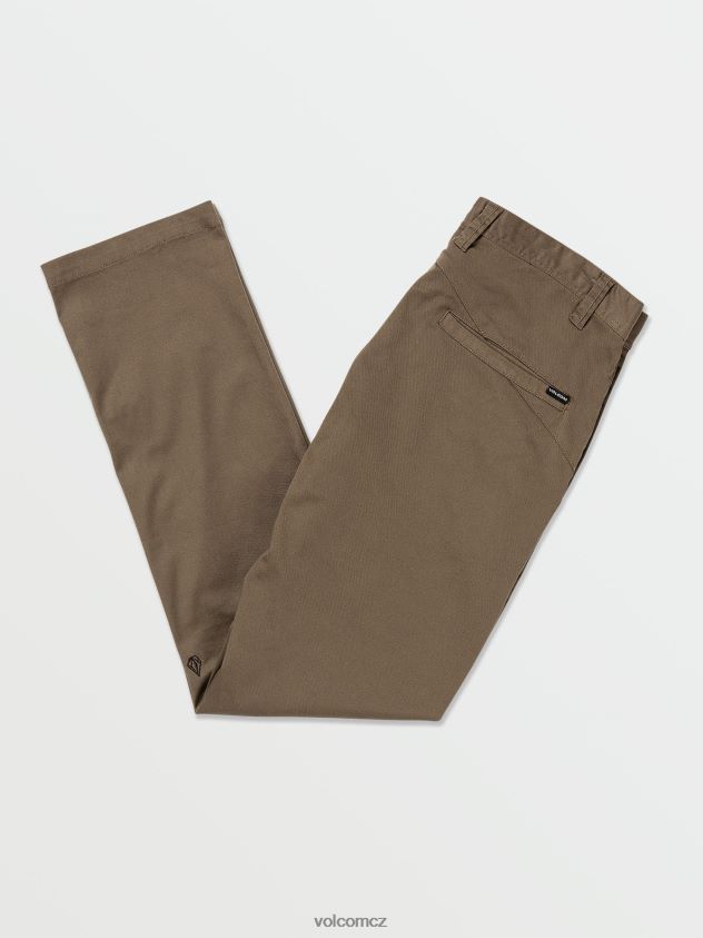 cz Volcom muži oblečení Frickin moderní strečové chino kalhoty houba 6Z0N20294