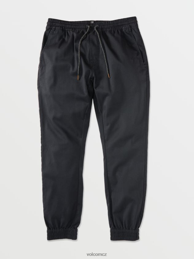 cz Volcom muži oblečení Frickin slim jogger kalhoty dřevěné uhlí 6Z0N20318