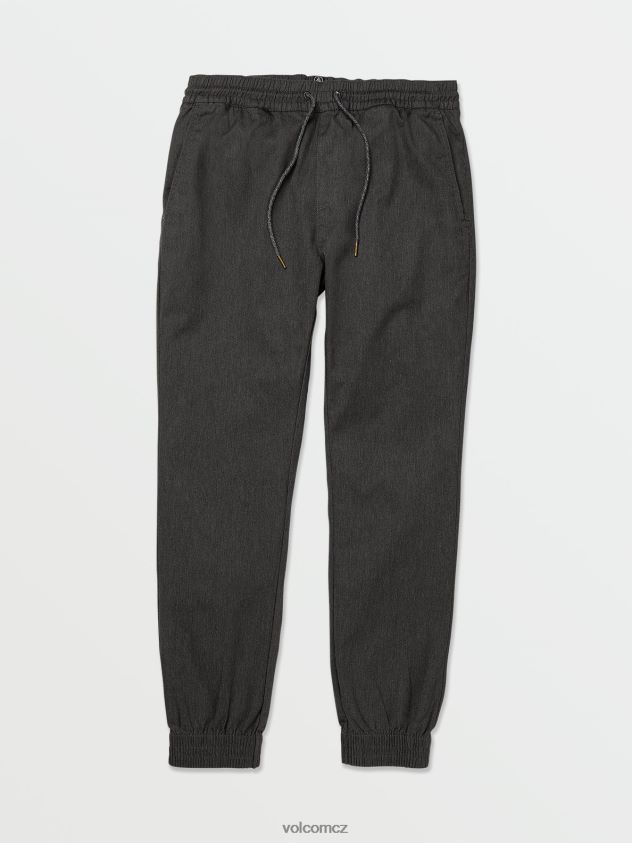 cz Volcom muži oblečení Frickin slim jogger kalhoty vřes na dřevěném uhlí 6Z0N20328