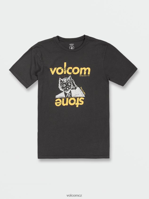 cz Volcom muži oblečení Stonepur tričko s krátkým rukávem vintage modrá 6Z0N205