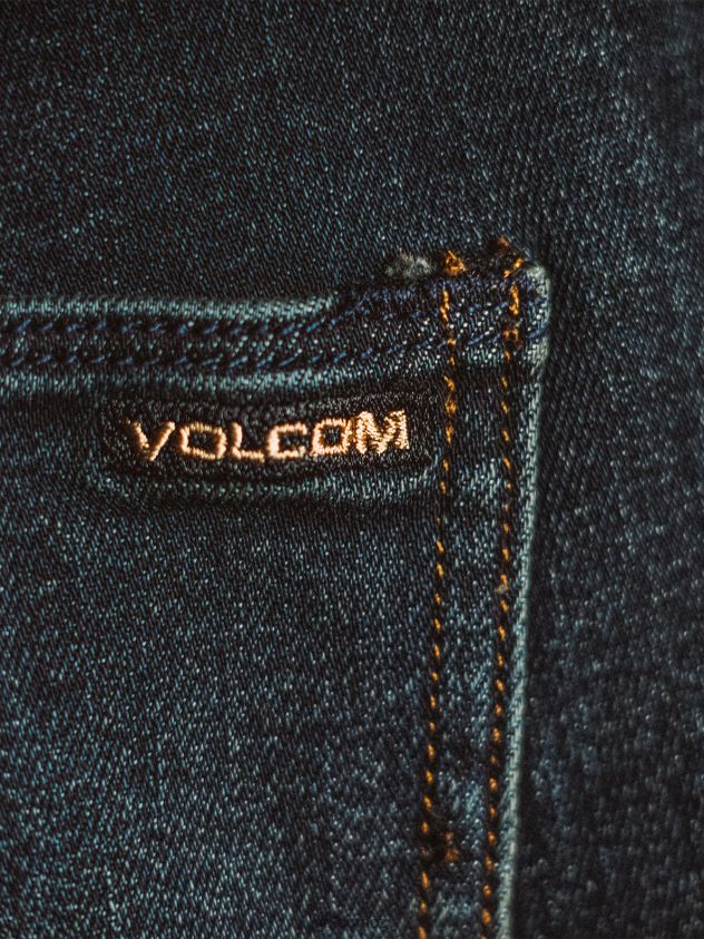 cz Volcom muži oblečení džínové kalhoty vorta vintage modrá 6Z0N20346