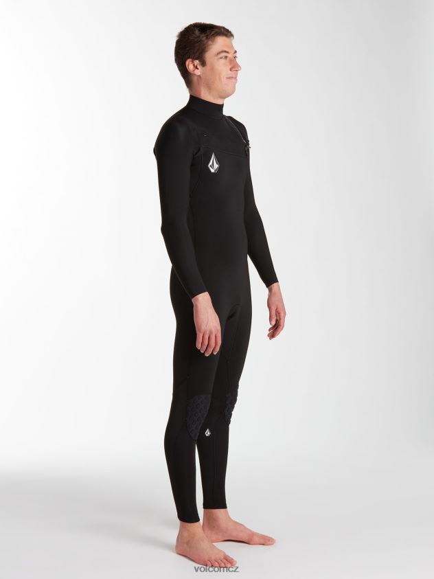 cz Volcom muži oblečení modulátor 2/2mm dlouhý rukáv fullsuit Černá 6Z0N20640