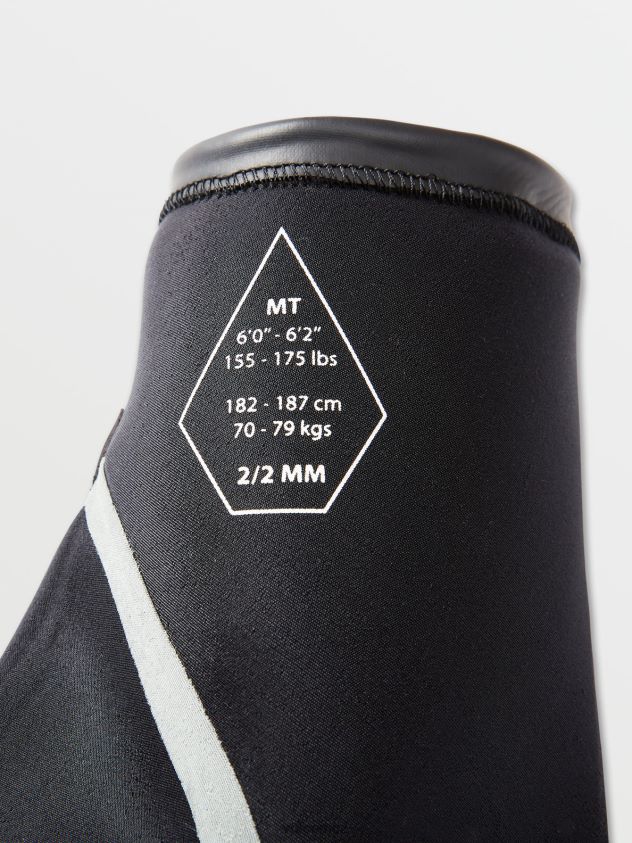 cz Volcom muži oblečení modulátor 2/2mm fullsuit s krátkým rukávem Černá 6Z0N20642