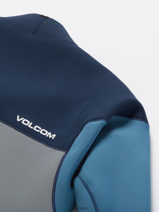 cz Volcom muži oblečení modulátor 3/2mm zip na hrudi fullsuit cruzer blue 6Z0N20645