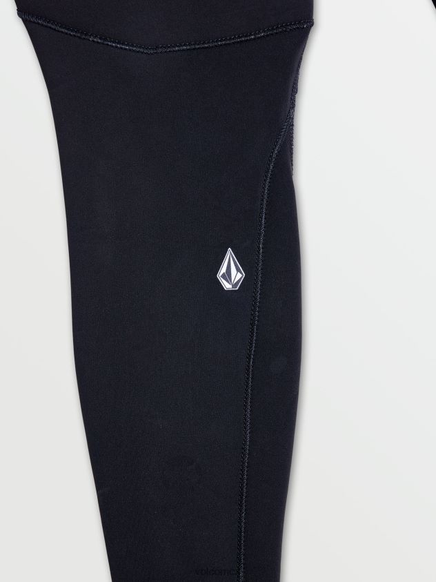 cz Volcom muži oblečení modulátor 5/4/3mm kapuce na hrudi fullsuit Černá 6Z0N20641