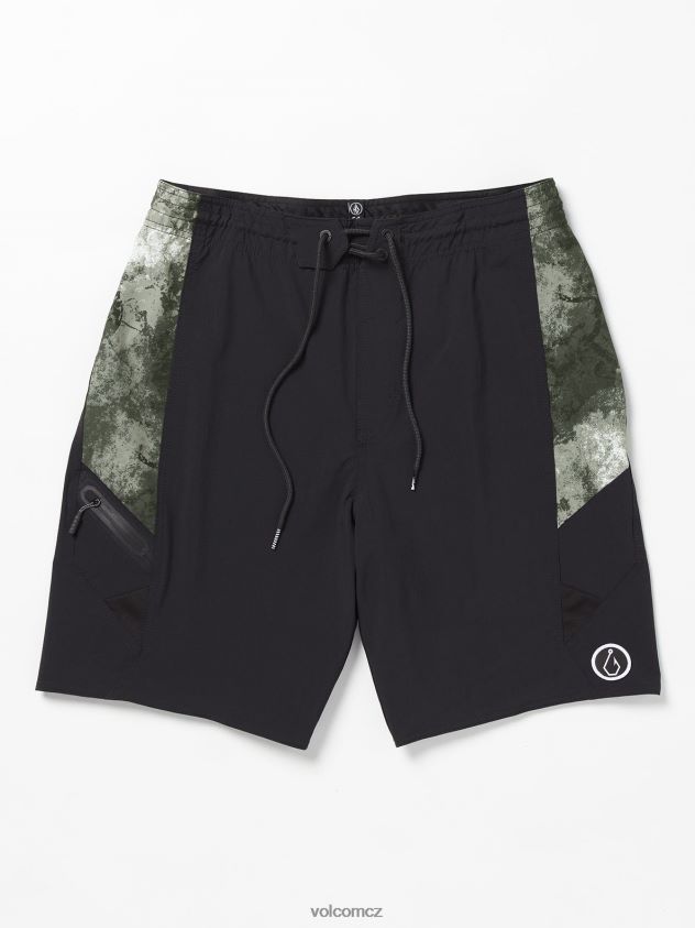 cz Volcom muži oblečení surf vitals balaram stack mod trunks Černá 6Z0N20266