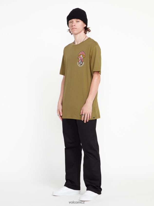 cz Volcom unisex venkovní Farm to yarn psychike triko s krátkým rukávem starý mlýn 6Z0N20743