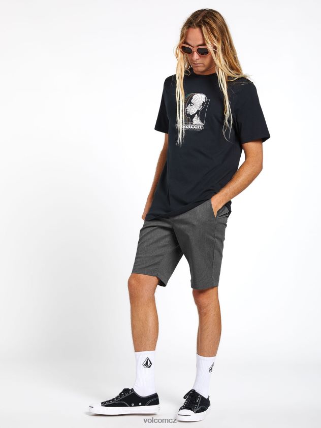 cz Volcom unisex venkovní frickin moderní strečové šortky vřes na dřevěném uhlí 6Z0N20765