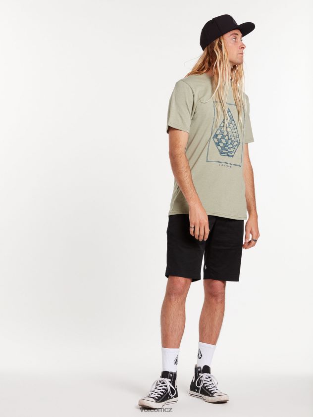 cz Volcom unisex venkovní frickin moderní strečové šortky Černá 6Z0N20764