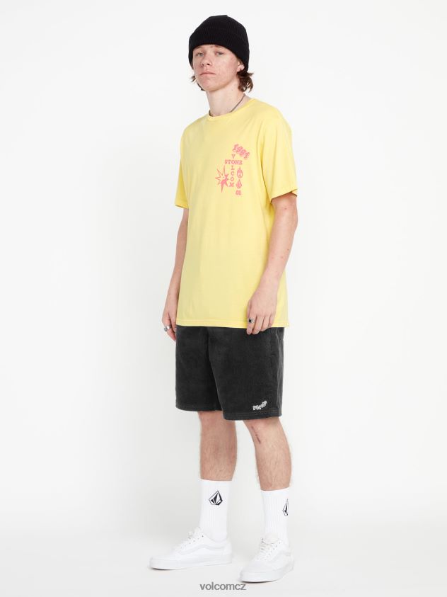 cz Volcom unisex venkovní šortky s vnějším elastickým pasem černé kombo 6Z0N20751