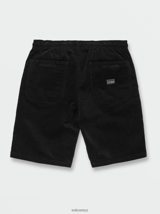 cz Volcom unisex venkovní šortky s vnějším elastickým pasem černé kombo 6Z0N20751