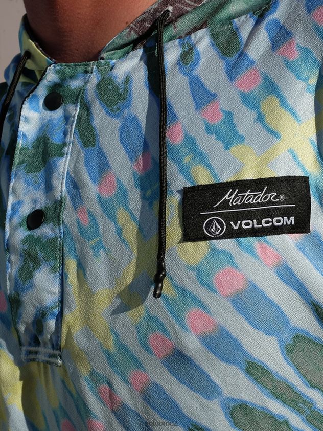 cz Volcom x Matador muži surfovat sbalitelné plážové pončo barva na kravatu 6Z0N20665