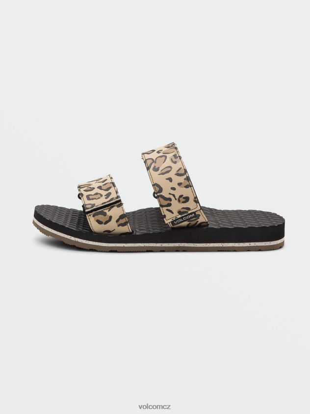 cz Volcom ženy obuv eko sklápěcí sandály na křeslo leopard 6Z0N201042