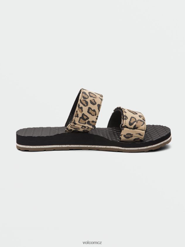 cz Volcom ženy obuv eko sklápěcí sandály na křeslo leopard 6Z0N201042