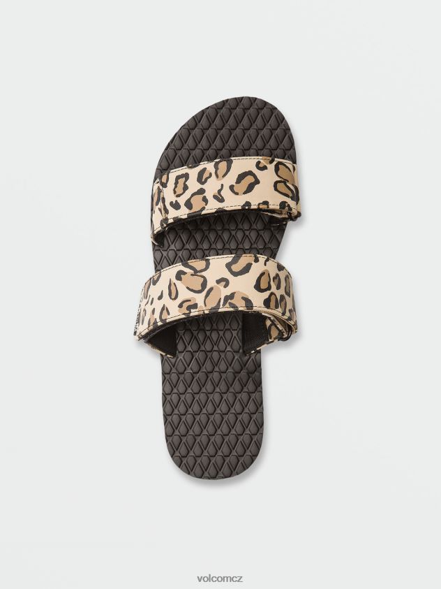 cz Volcom ženy obuv eko sklápěcí sandály na křeslo leopard 6Z0N201042