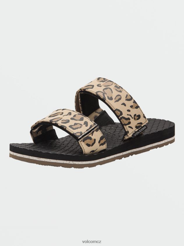 cz Volcom ženy obuv eko sklápěcí sandály na křeslo leopard 6Z0N201042